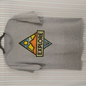 EXPLORE Men's Graphic T-Shirt L